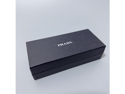 Prada krabička 16,5x7,5x4,5 cm tmavě modrá