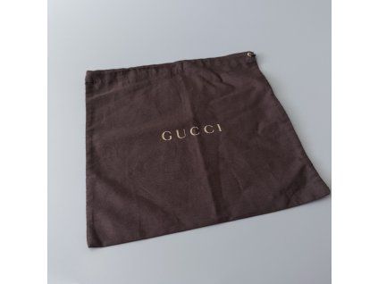 Gucci dustbag 25x24,5 cm hnědý