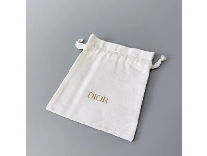 Dior dustbag 16x13 cm bílý
