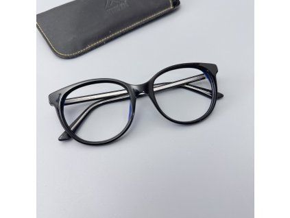 Dior brýle / obroučky modro - černé nošené