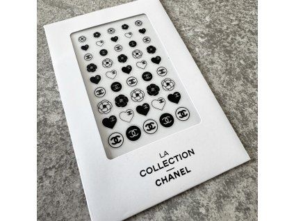 Chanel samolepky na nehty