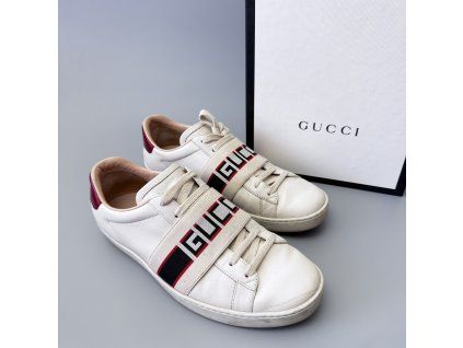 Gucci tenisky vel. 38 použité bílé