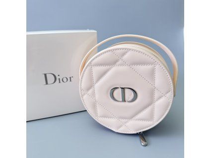 Dior kabelka / šperkovnice / vanity bag krémová