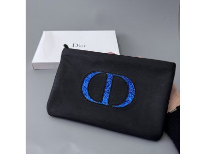 Dior taštička / psaníčko černo - modré použité