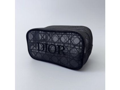 Dior taštička černá průhledná
