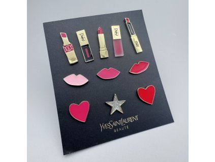 YSL Beauté sada ozdobných pinů