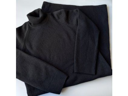 KnowledgeCotton 100% vlněné rolákové šaty S top stav