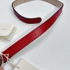Gucci pásek děti vel. S (2-5 let) kožený červený