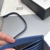 Gucci crossbody kabelka modrá kožená
