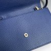 Gucci crossbody kabelka modrá kožená