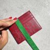 Dior červený cardholder kožený top stav