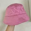 Lanvin klobouk / buckethat oboustranný růžový