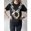 Moschino triko černé vel. S-M