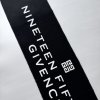 Givenchy unisex šála černo - bílá 35 x 180 cm