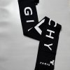 Givenchy unisex šála černo - bílá 25x170 cm