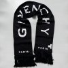 Givenchy unisex šála černo - bílá 25x170 cm
