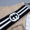 Gucci čelenka černo-bílá vel. M (57 cm)