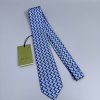 Gucci kravata modrá interlocking
