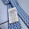 Gucci kravata modrá interlocking