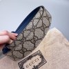 Gucci pásek vel. 85 unisex modrá spona