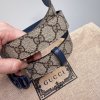 Gucci pásek vel. 85 kožený unisex modrá spona