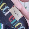 Gucci šátek 45x45 cm tmavě modrý