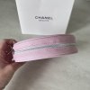 Chanel kosmetická taštička / psaníčko kulatá růžová