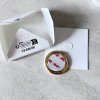 Chanel ring na mobil přívěsek / držák zlatá barva