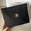 Chanel velká kosmetická taštička černá látková bez krabičky