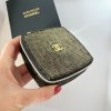 Chanel kosmetická taštička / šperkovnice černo-zlatá sublimage