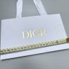Dior dárková taška 22x13x6 cm bílá