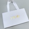 Dior dárková taška 22x13x6 cm bílá