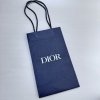 Dior dárková taška 26x15,5x8 cm modrá