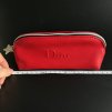 Dior kosmetické pouzdro červené se stříbrnou hvězdou