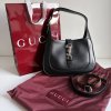 Gucci kabelka Jackie 1961 Medium Leather Shoulder Bag Black