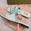 Gucci pantofle vel. 37 svetle modré / tyrkysové