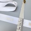 Dior stuha bílá 150x2 cm