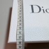 Dior krabice 17,5x17,5x7,5 cm bílá