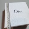 Dior krabice 15,5x15,5x6,5 cm bílá