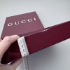 Gucci krabice 25,5x25,5x4 cm vínová