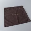 Gucci dustbag 25x24,5 cm hnědý