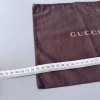 Gucci dustbag 25x24,5 cm hnědý