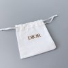 Dior dustbag 11x10 cm bílý