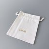 Dior dustbag 16x13 cm bílý