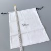 Dior dustbag 28x23 cm bílý