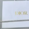 Dior taška 42x29,5x13 cm bílá