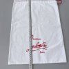 Christian Louboutin dustbag 39x30 cm bílý