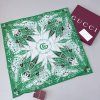 Gucci šátek 55x55 cm zeleno - bílý