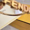 Fendi prsten vel. S (51-52) zlatá barva