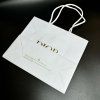 Dior taška 24 x 24 cm nová bílá se zlatým nápisem